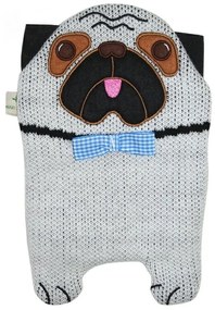 Sticla cu apa calda Hugo Frosch Eco Comfort - pug, 0,8 l, gri