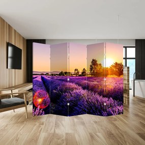 Paravan - Câmp de lavanda (210x170 cm)