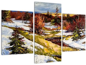 Tablou - Sosirea primăverii (90x60 cm)