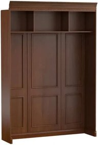 Corp lemn masiv Bibliotecă Bennett 16 3 Nișe Inferior Liber L 169 9cm