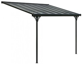 Pergolă de grădină din aluminiu BRUCE F, 436 x 305 cm