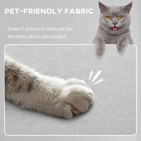 HOMCOM Fotoliu Relaxant Electric cu Masaj și Încălzire și Suport pentru Picioare, Silențios, Fotoliu Reclinabil 150° în Catifea Prietenoasă cu Animalele cu Funcție de Memorare, 2 Telecomenzi pentru Sufragerie, Gri Deschis | Aosom Romania