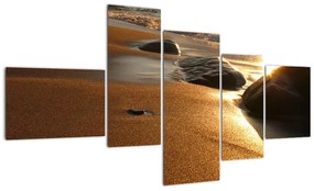 Tablou - plaja de nisip (150x85cm)