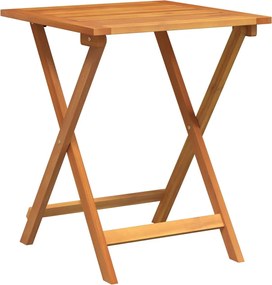 vidaXL Masă de Grădină natural 60 x 60 x 72 cm Lemn Solid de Acacia