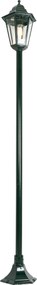 Lampa de exterior clasica in picioare verde inchis 170 cm IP44 - New Orleans