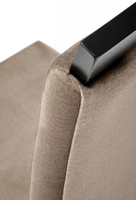 Scaun Clarion 2 velvet bej/negru Monolith 09