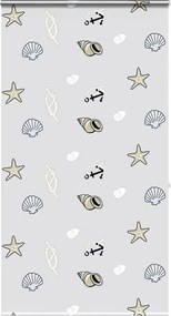 vidaXL Jaluzea cu role de duș cu casetă 130x240cm lățime material 126cm