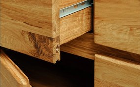 Dulap stejar masiv Pantofi Dotti, 100 × 37 × 111 cm
