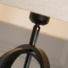 Searchlight EU91101NA - Lampă de masă CHIC 1xE27/60W/230V bej