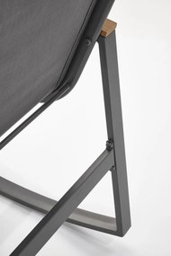 Scaun de gradina Zlatan gri/gri H97 cm