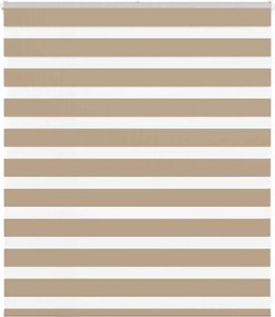 vidaXL Jaluzea tip zebra 130x100 cm lățime țesătură 125,9 cm poliester