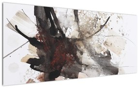 Tablou cu pictură abstactă (120x50 cm)