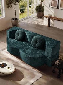 Canapea transformabilă în pat, spumă cu memorie HD, huse detașabile – 200×85×68 cm (Culoare: Mustar)