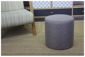 Taburet gri Silindir – Balcab Home