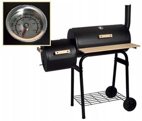 Grătar dublu mare cu termometru XXL