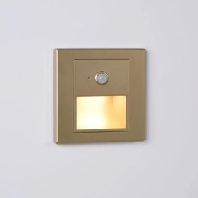 Spot LED incastrabil cu senzor iluminat ambiental Runway auriu