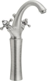 Baterie argintiu-mat pentru chiuvetă înaltă Antea – Sapho