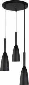 Light Prestige Solin lampă suspendată 3x60 W negru LP-181/3PBK