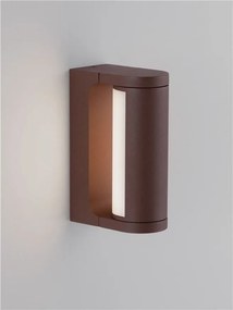 Aplica de perete exterior LED 3000K IP65 Rox corten