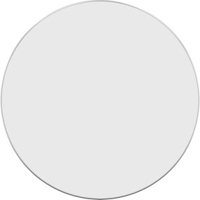 vidaXL Oglindă de perete rotundă, argintiu, Ø 60 cm