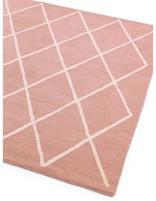 Covor roz handmade din lână 160x230 cm Albany – Asiatic Carpets