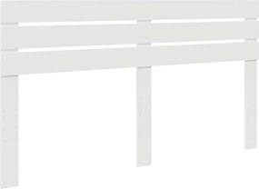 vidaXL Tăblie cap Alb 180 cm Lemn compozit