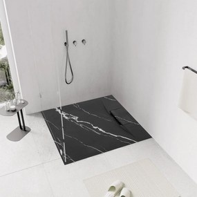 Cadita de dus Bazalt Carrara neagra 90x90