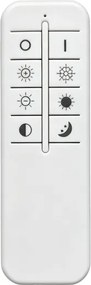 Top Light - LED Stm plafonieră ECLIPSE LED/55W/230V 3000-6500K neagră + telecomandă