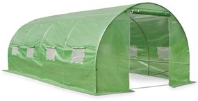 Solar de grădină cu cadru metalic 3x6m Garden Point verde