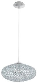 Eglo 95286 - Lustra de cristal CLEMENTE 1xE27/60W/230V