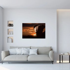 Tablou cu elefant (90x60 cm)