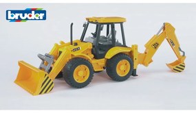 Tractor Bruder 02428 JCB încărcător frontalși excavator, 1:16