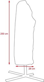 Husă de protecție pentru umbrelă DELTA