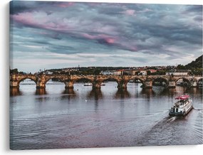 Tablou cu podul lui Carol (70x50 cm)