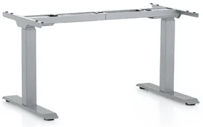 Baza birou cu reglare pe inaltime OfficeTech 4, gri