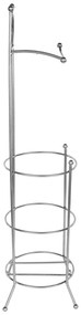 Suport hârtie igienică, metal/argintiu, BRIZO