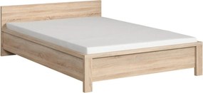 Cadru pat KASPIAN 140x200, stejar sonoma, PAL laminat