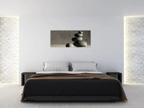 Tablou - Pietre gri (120x50 cm)