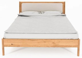 Pat din lemn de stejar 90x200 cm Pola – The Beds