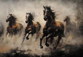 Fototapet - Cai I. (147x102 cm)