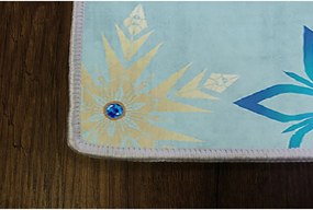 Covor antiderapant pentru copii Homefesto Frozen, 80 x 150 cm