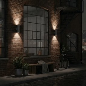 Aplică de exterior Ideal Lux GUN 2xGU10/35W/230V IP44 antracit