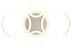Globo 48039-40CO -LED Plafonieră LORETTA LED/40W/230V Ø 35,5x53 cm alamă