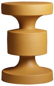 Masuta laterala, din metal, mustard Forms