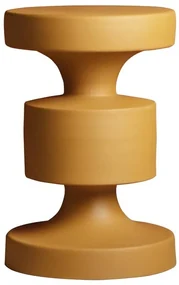 Masuta laterala, din metal, mustard Forms