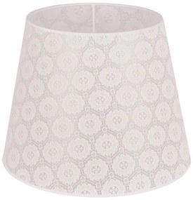 Duolla - Abajur pentru lampă de podea CLASSIC L E27 pr. 38 cm alb