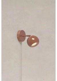 Markslöjd 108984 - Spot de perete POP 1xGU10/7W/230V, maro