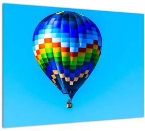 Tablou pe sticlă - Balon cu aer cald (70x50 cm)