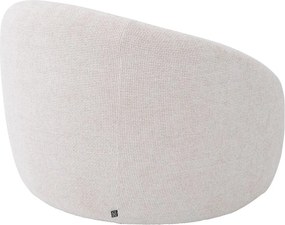 Fotoliu pivotant design elegant LUX Amore, lyssa off-white 116070 HZ