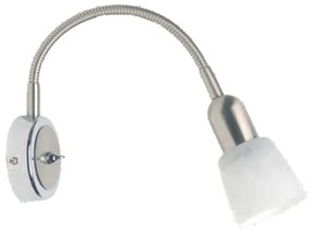 Spot aplica perete Sofia, e14, 1x40 w, argintiu